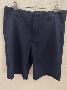 All In Motion Navy Performance Golf Shorts Size 16 NWT